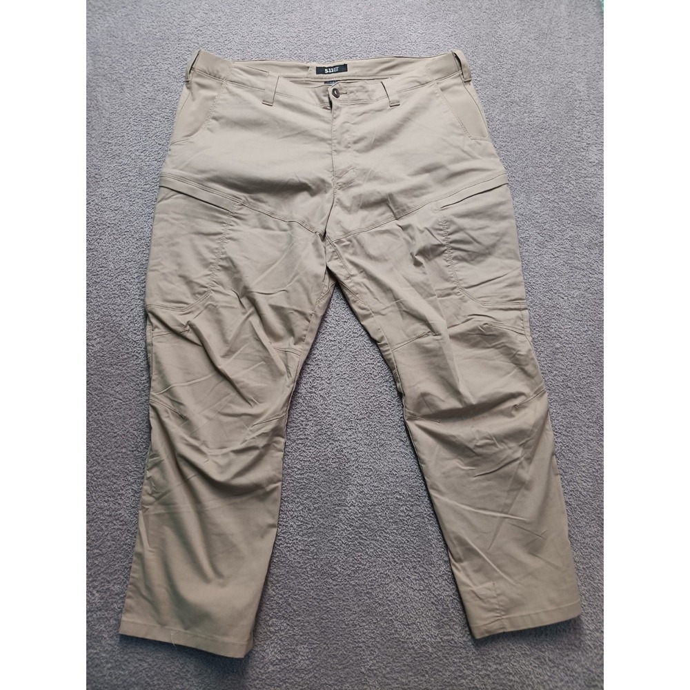 5.11 Tactical Men's Pants 44x30 Khaki Tan – Stretch Utility Work‎ Hiking Outdoor